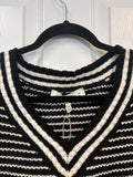 Striped Sleeveless Sweater