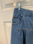 Vintage A-Line Denim Skirt