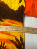Vintage Multicolored Graphic Button Down Top