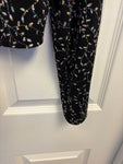 Floral Patterned Bling Cardigan