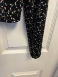 Floral Patterned Bling Cardigan