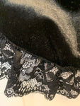 Velvet Corset Lace Detail Top