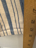 Vintage Striped Denim Shorts