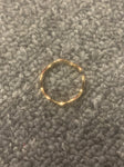 Wavy Gold Ring