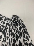 Cheetah Patterned Graphic Dress