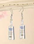 Bottle Dangle Earrings