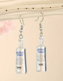 Bottle Dangle Earrings