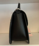 Silver Studded Asymmetrical Handbag