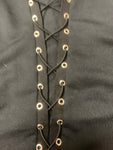 Tie Detail T-shirt Hoodie