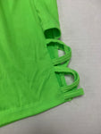 Neon Green Biker Shorts