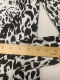 Cheetah Patterned Graphic Dress