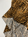 Cheetah Patterned Asymmetrical Hem Skirt