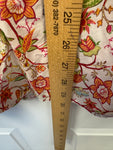 Vintage Floral Patterned Tommy Hilfiger Button Down Top