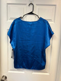 Royal Blue Blouse