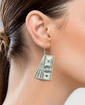 Money Dangle Earrings