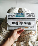 News Print Clutch Bag