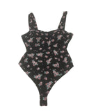 Bar III Floral Bodysuit