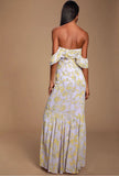 Lulus Floral Adelaide Dress