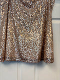 Sequin Embellished A-Line Skirt