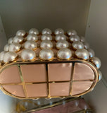Oversized Pearl Box Bag