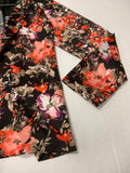 Multicolored Floral Patterned Blazer