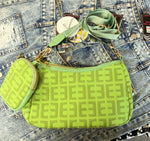 Monogrammed Crossbody Bag