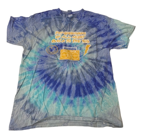 Tie Dye Patterned University Of Pittsburgh Greensburgh T-shirt