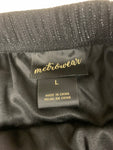 Metrowear Metallic Knit A-Line Skirt