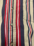 Vintage Trader Bay Striped Button Down Top