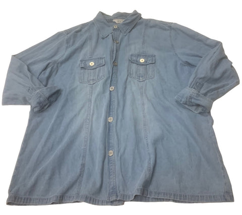 Vintage KEREN Hart Denim Shirt Jacket