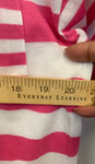 Vintage Pink Striped T-shirt
