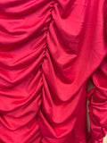 Hot Pink Ruched Blouse