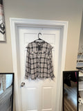 DKNY Flannel Blouse