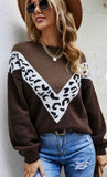 Colorblock Multi patterned Sweater