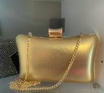 Bling Gold Convertible Clutch Bag