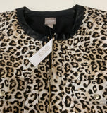 Chicos NWT Cheetah Patterned Jacket