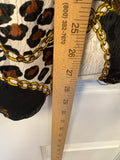Chainlink Patterned Vintage Blouse