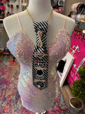 Upcycled Vintage Tie Necklace