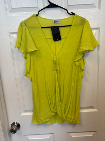 Neon Green Blouse