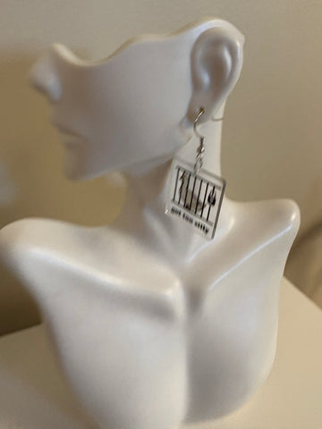 Got too silly statement earrings