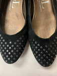 Attilio Guisto Leombruni Studded Leather Flats-Preowned