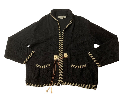 Vintage Western Style Sweater Jacket