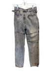 Vintage Acid Wash Cargo Style Jeans