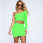 2 Piece Neon Outfit Set