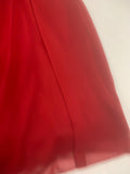 Red Bling Sleeveless Dress