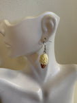 Soft Serve Ice Cream Cone Earrings
