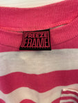 Vintage Pink Striped T-shirt