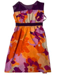 Floral Patterned Sleeveless Dress