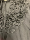 Vintage Frilly Detail Blouse