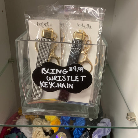 Bling Wristlet Keychain